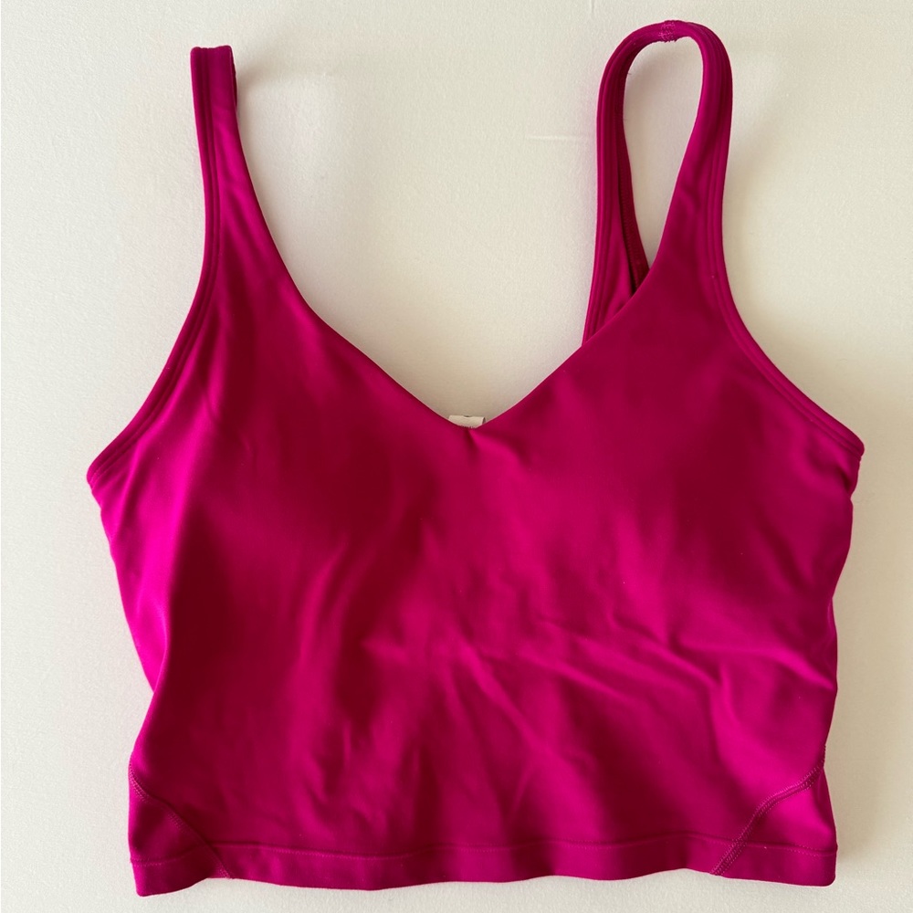 lululemon Align Tank Top in Ripened Raspberry Size 6 - Picture 4 of 6